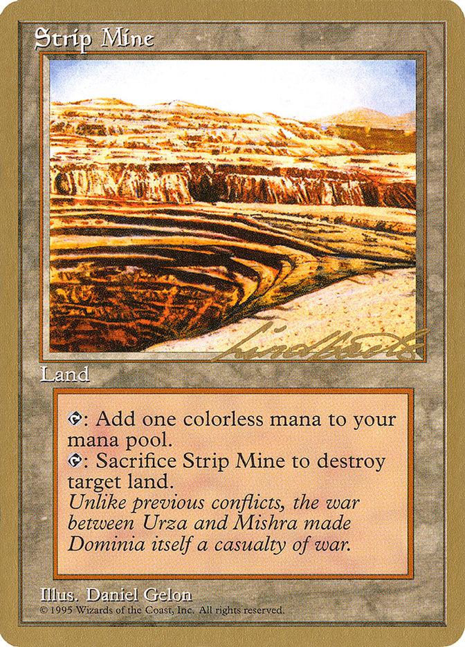 Strip Mine (Leon Lindback) [Pro Tour Collector Set] - Trinity Hobby