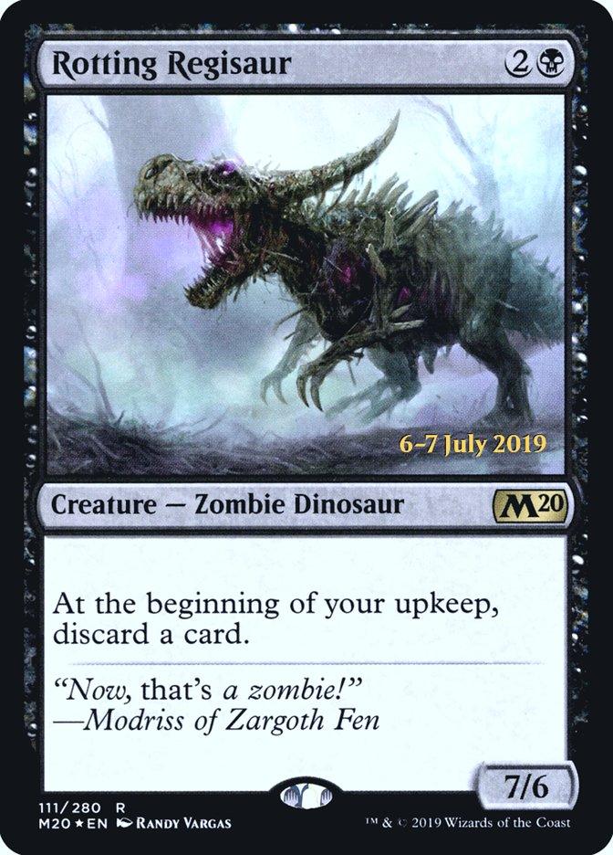 Rotting Regisaur [Core Set 2020 Prerelease Promos] - Trinity Hobby