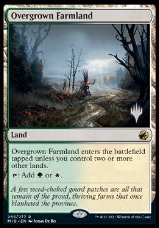 Overgrown Farmland (Promo Pack) [Innistrad: Midnight Hunt Promos] - Trinity Hobby