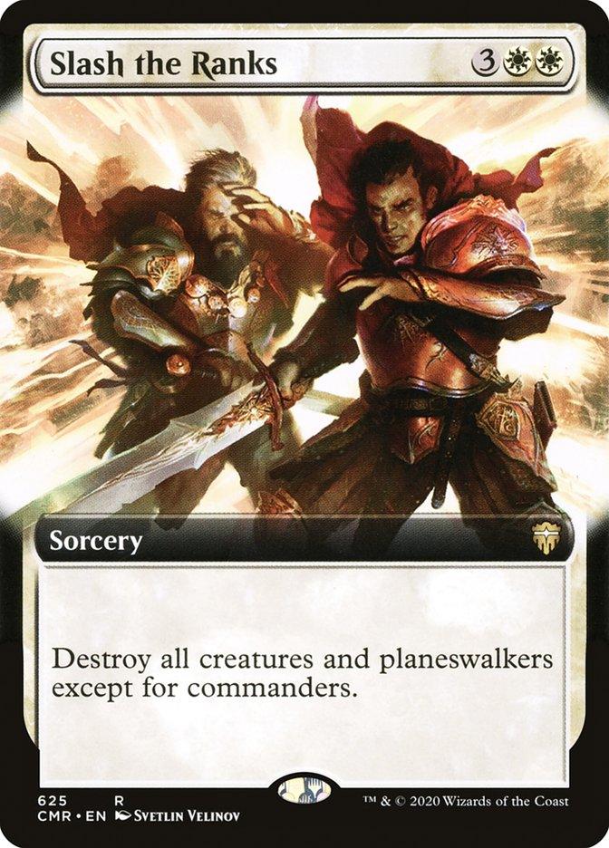 Slash the Ranks (Extended Art) [Commander Legends] - Trinity Hobby