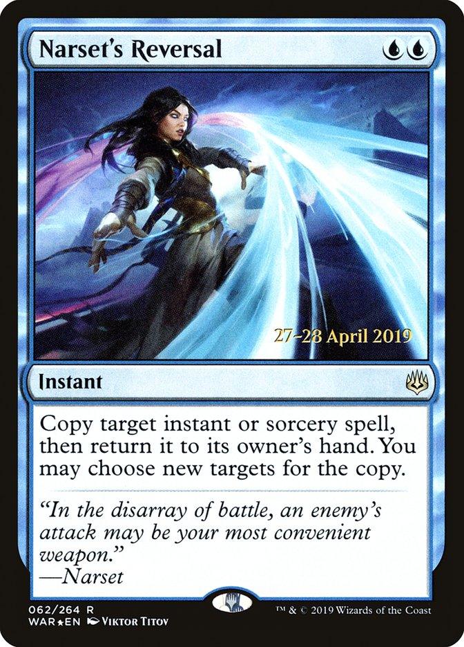 Narset's Reversal [War of the Spark Prerelease Promos] - Trinity Hobby
