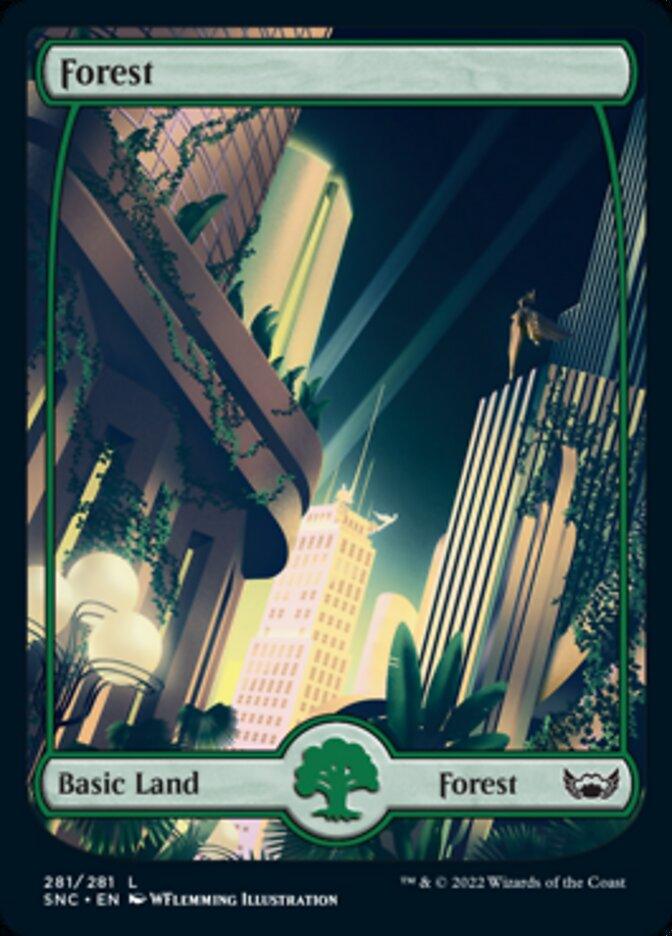 Forest (281) [Streets of New Capenna] - Trinity Hobby