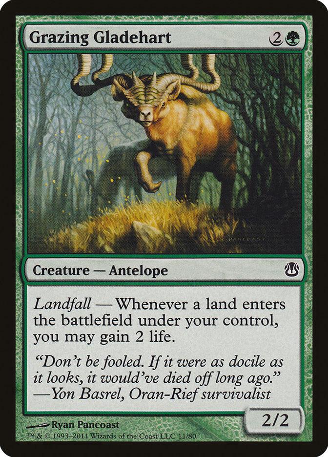 Grazing Gladehart [Duel Decks: Ajani vs. Nicol Bolas] - Trinity Hobby