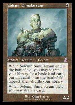 Solemn Simulacrum (Timeshifted) [Time Spiral Remastered] - Trinity Hobby