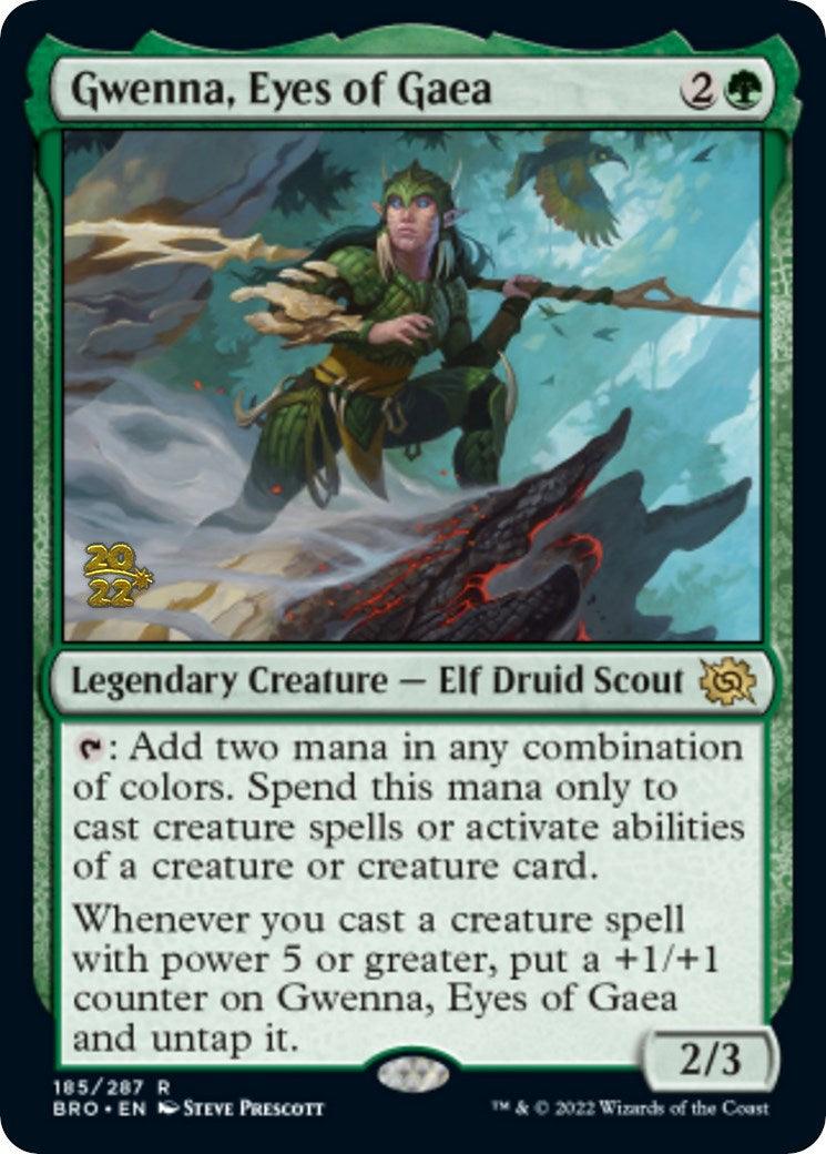 Gwenna, Eyes of Gaea [The Brothers' War Prerelease Promos] - Trinity Hobby