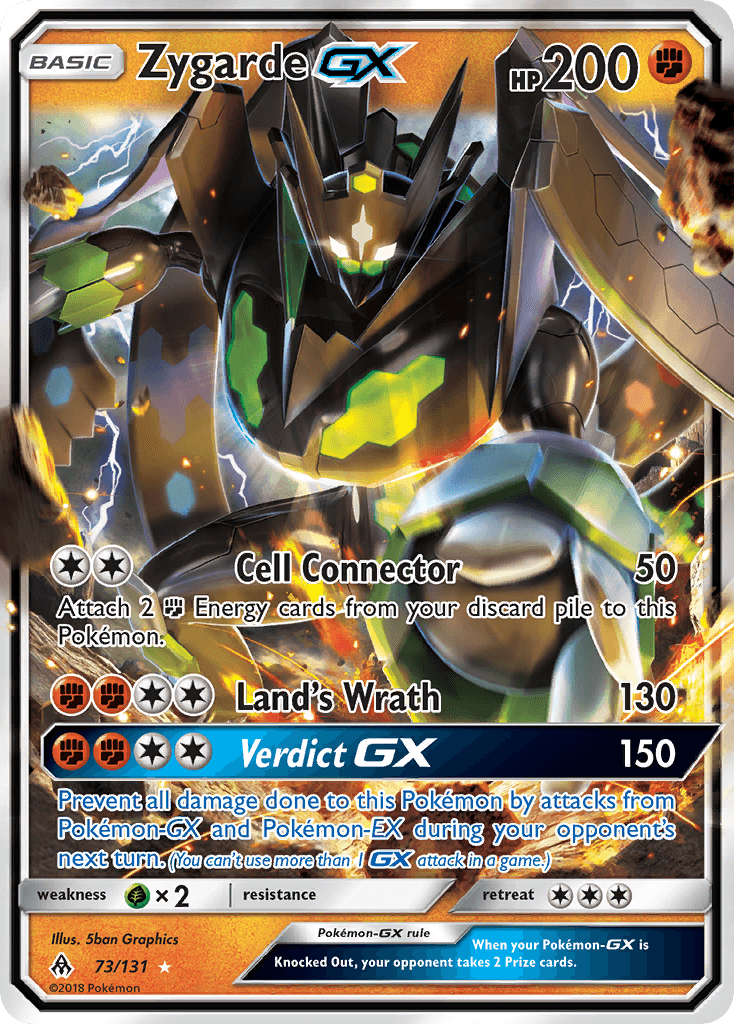 Zygarde GX (73/131) [Sun & Moon: Forbidden Light] - Trinity Hobby