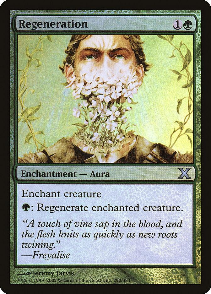 Regeneration (Premium Foil) [Tenth Edition] - Trinity Hobby
