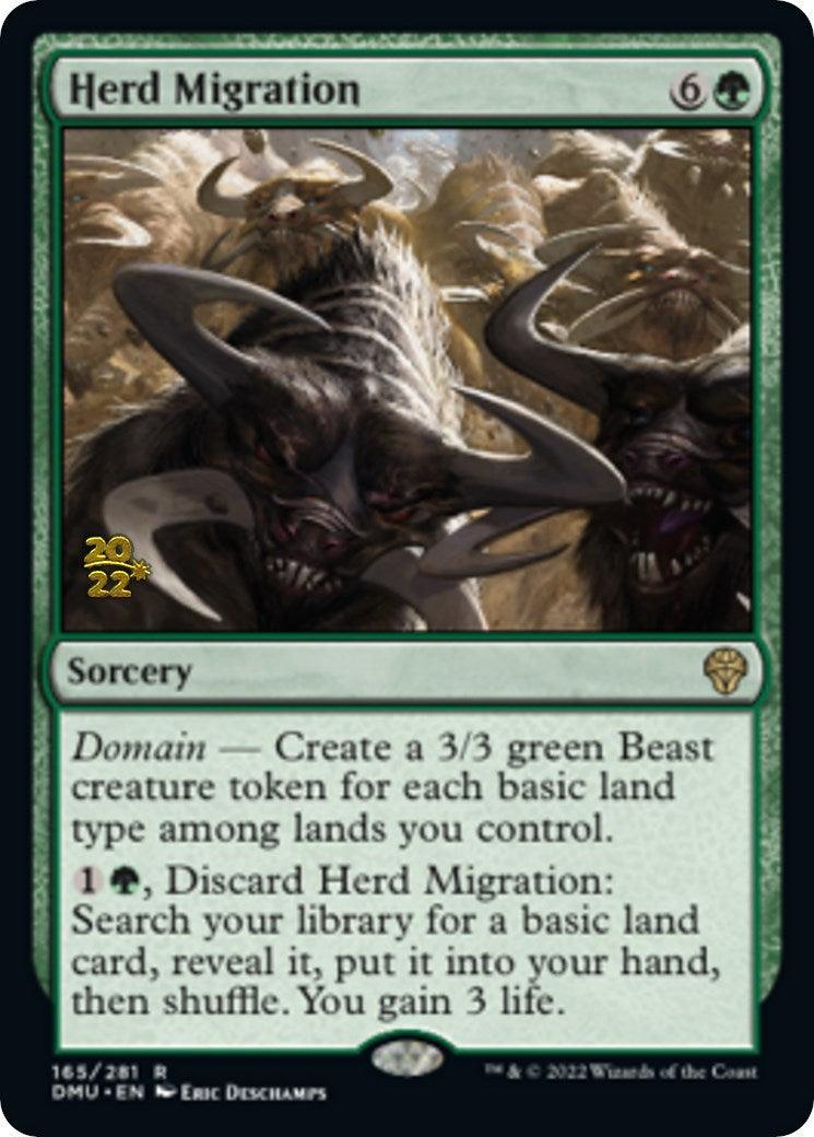 Herd Migration [Dominaria United Prerelease Promos] - Trinity Hobby