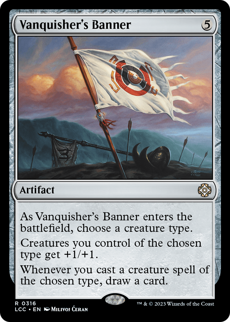 Vanquisher's Banner [The Lost Caverns of Ixalan Commander] - Trinity Hobby