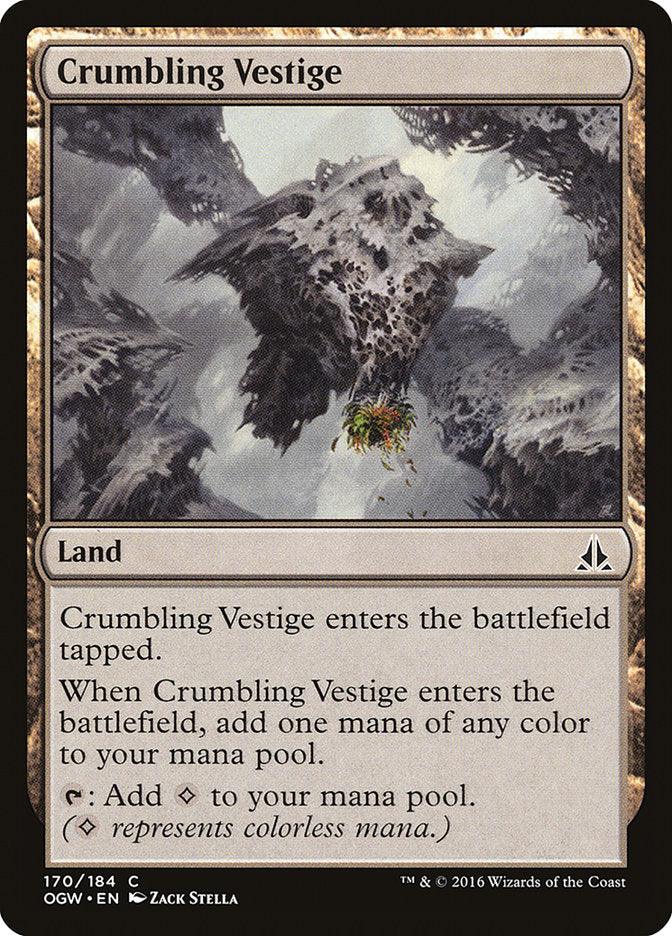 Crumbling Vestige [Oath of the Gatewatch] - Trinity Hobby