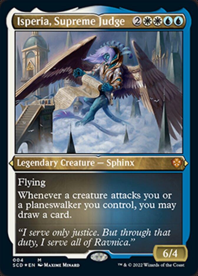 Isperia, Supreme Judge (Foil Etched) [Starter Commander Decks] - Trinity Hobby