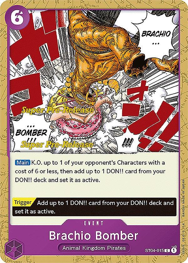 Brachio Bomber [Super Pre-Release Starter Deck: Animal Kingdom Pirates] - Trinity Hobby