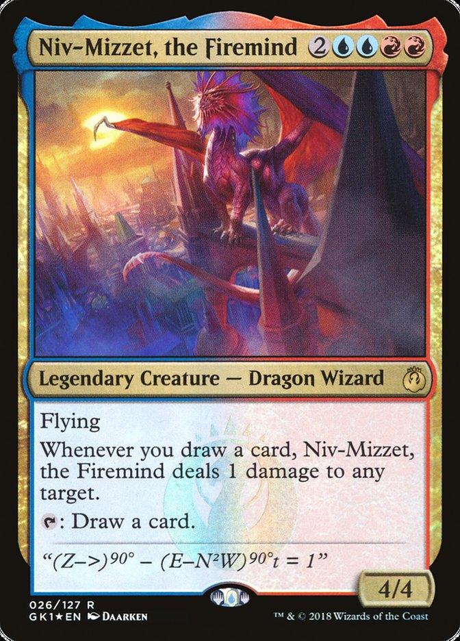 Niv-Mizzet, the Firemind [Guilds of Ravnica Guild Kit] - Trinity Hobby