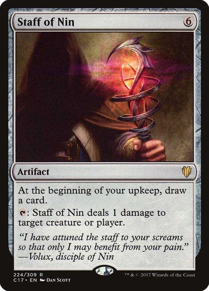 Staff of Nin [Commander 2017] - Trinity Hobby