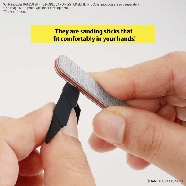 BANDAI SPIRITS MODEL SANDING STICK SET [MINI] - Trinity Hobby