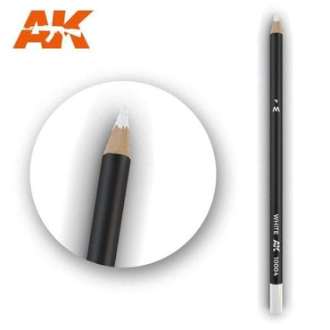 AK Interactive: AK Interactive Watercolor Pencil White - Trinity Hobby