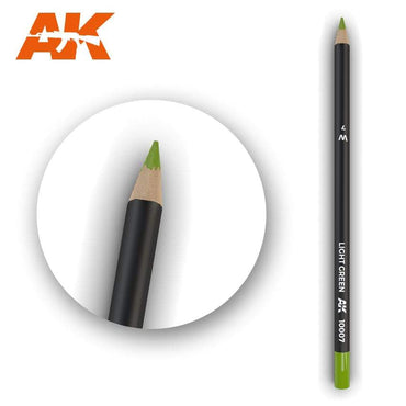 AK Interactive: AK Interactive Watercolor Pencil Light Green - Trinity Hobby