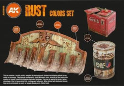 AK Interactive: AK Interactive Rust And Abandoned Set - Trinity Hobby