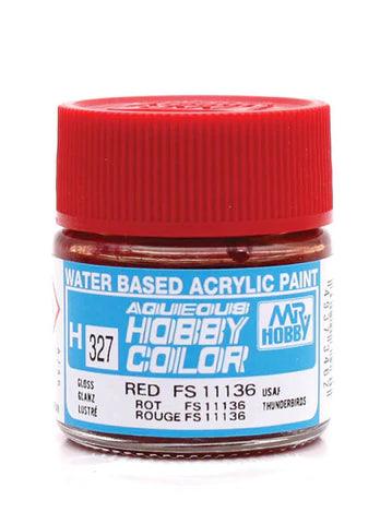 AQUEOUS HOBBY COLOR - H327 RED FS11136 [THUNDERBIRDS] - Trinity Hobby