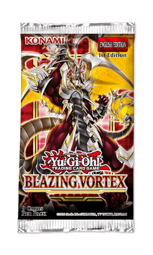 [Sale] Yugioh - Blazing Vortex 1st Edition Booster Pack