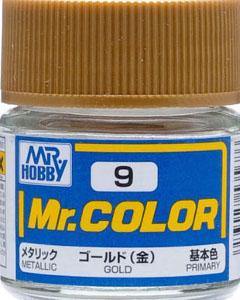 Mr Hobby: Mr. Color 9 - Gold (Metallic/Primary) - Trinity Hobby