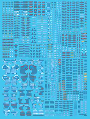 Delpi Decals: CAUTION 3 kinds collection Water Decal - Trinity Hobby