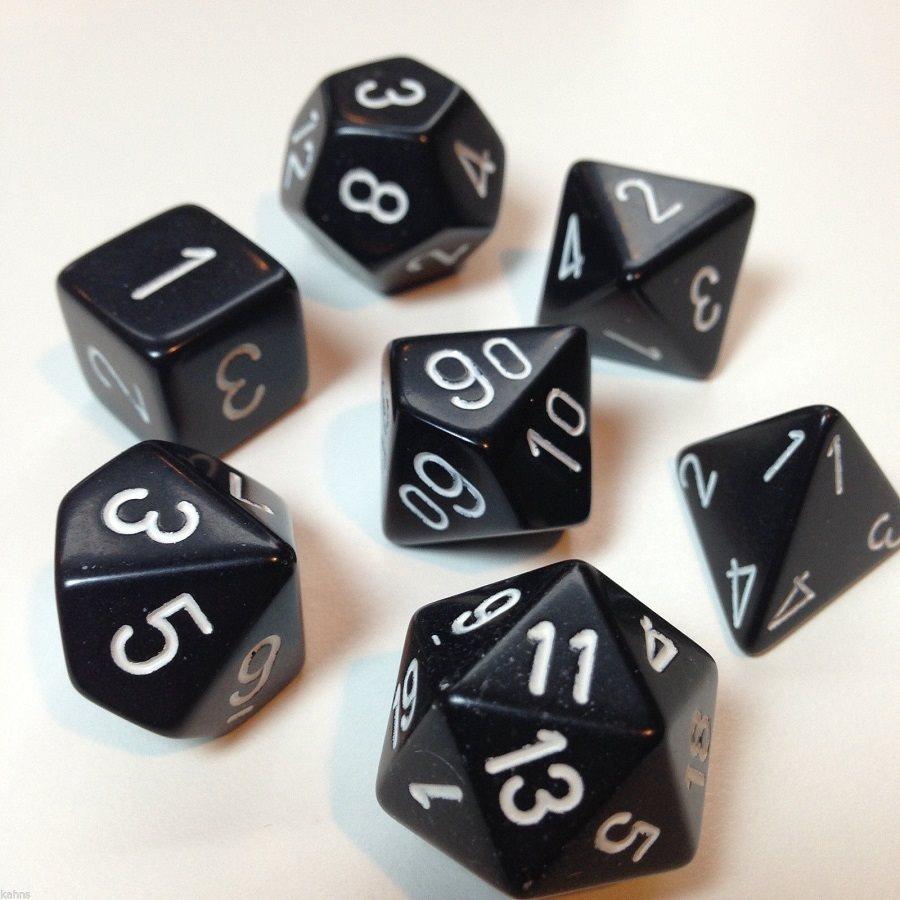 Opaque: 7Pc Black / White - Trinity Hobby