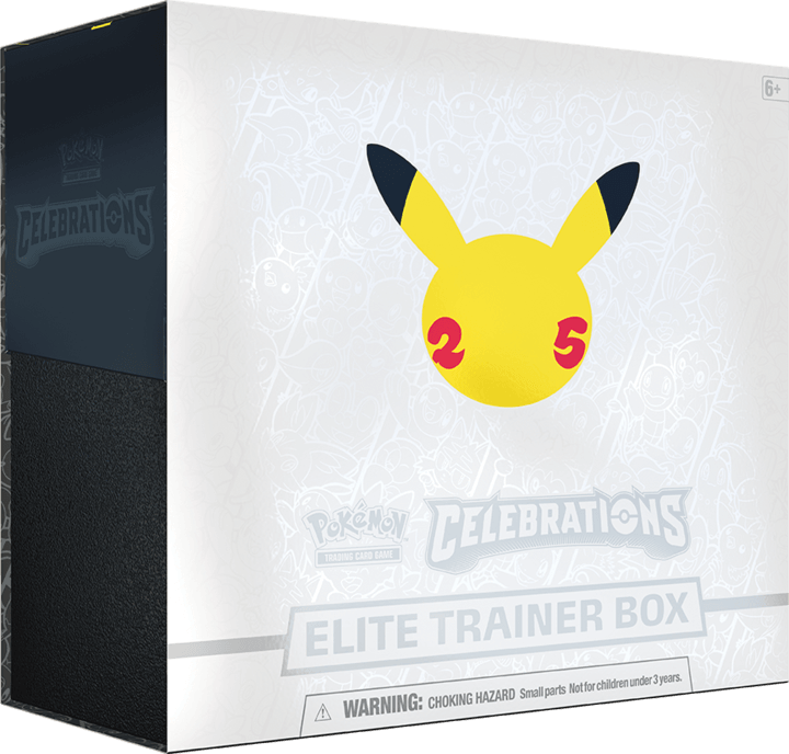 Pokemon Celebrations Elite Trainer Box - Trinity Hobby