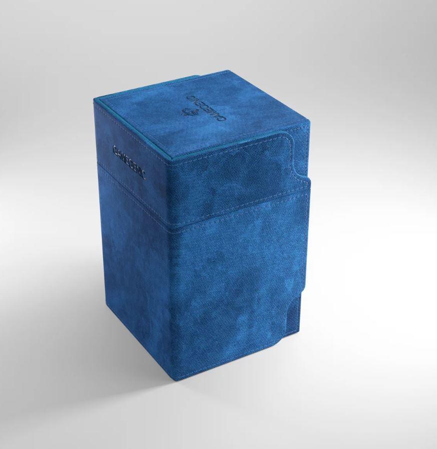 Deck Box: Watchtower XL Blue (100ct) - Trinity Hobby