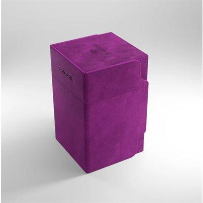 Deck Box: Watchtower XL Purple (100ct) - Trinity Hobby