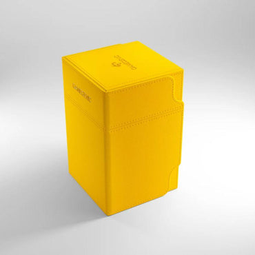 Deck Box: Watchtower XL Yellow (100ct) - Trinity Hobby