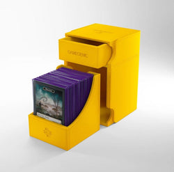 Deck Box: Watchtower XL Yellow (100ct) - Trinity Hobby