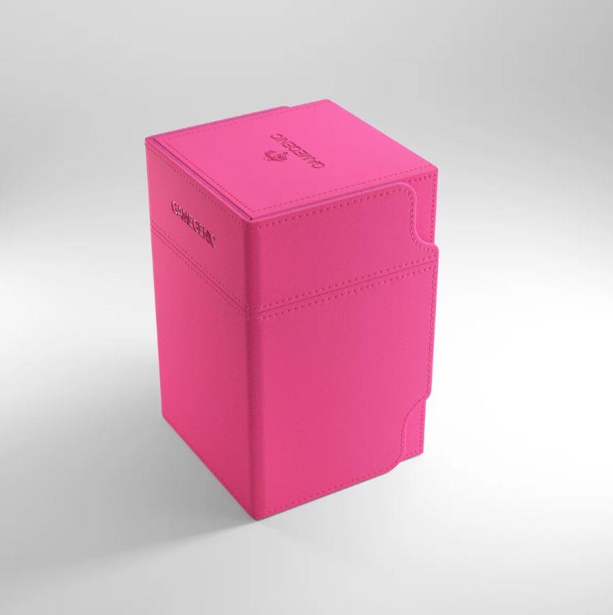 Deck Box: Watchtower XL Pink (100ct) - Trinity Hobby