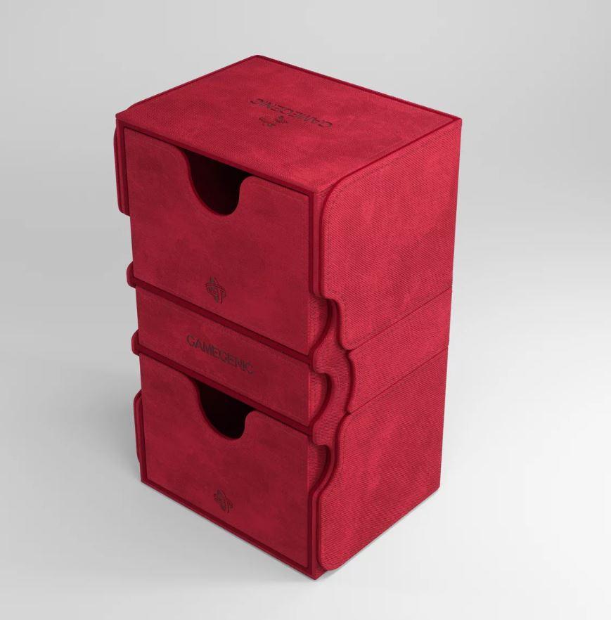 Deck Box: Stronghold XL Red (200ct) - Trinity Hobby