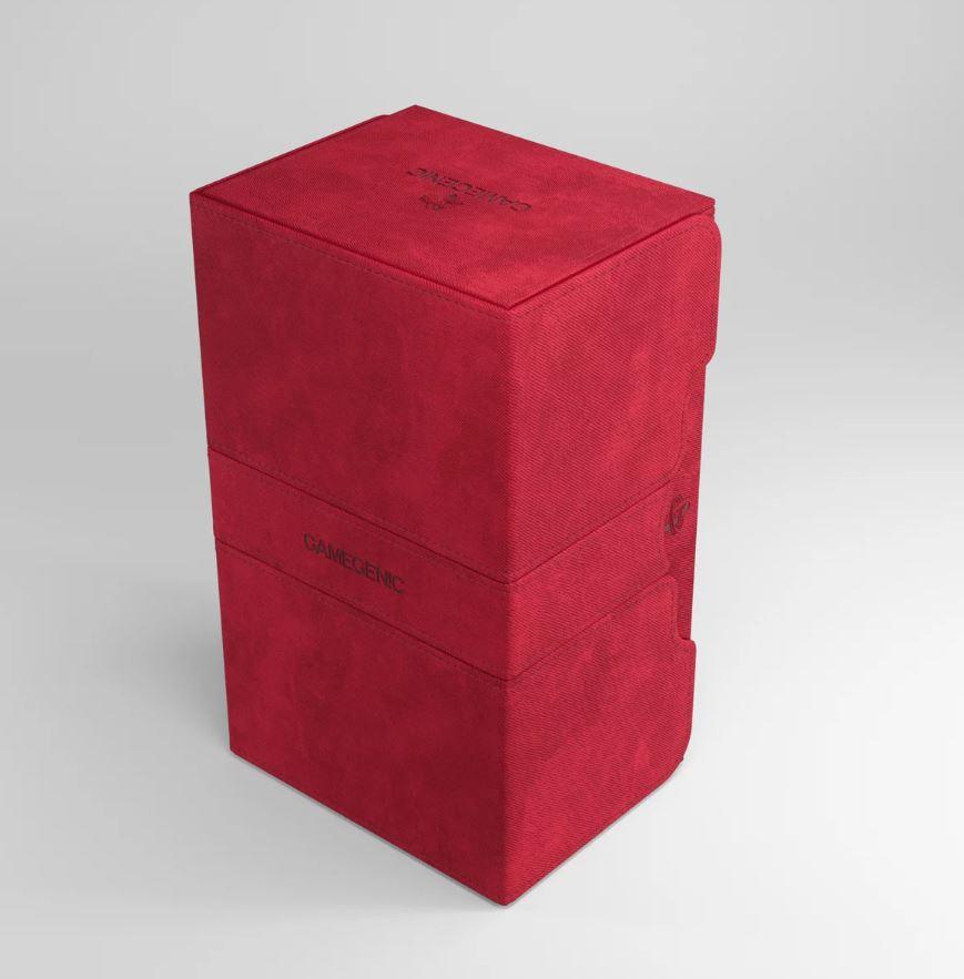 Deck Box: Stronghold XL Red (200ct) - Trinity Hobby
