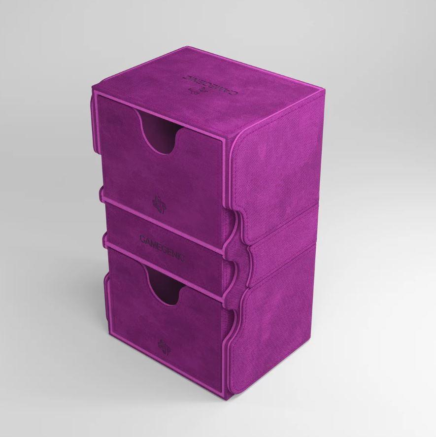 Deck Box: Stronghold XL Purple (200ct) - Trinity Hobby