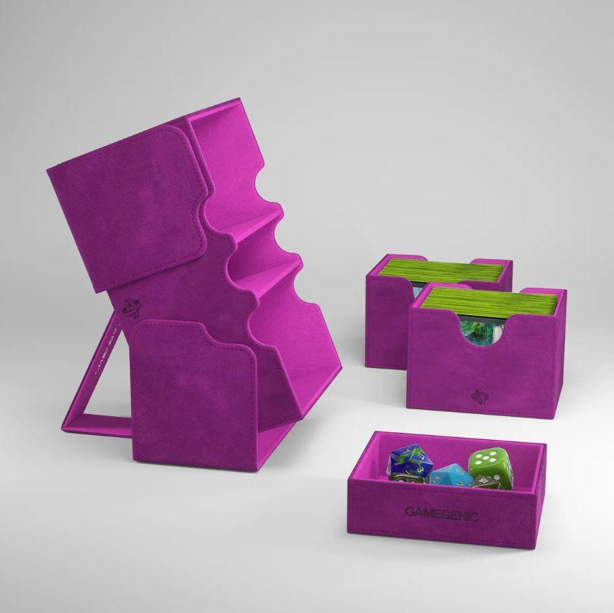 Deck Box: Stronghold XL Purple (200ct) - Trinity Hobby
