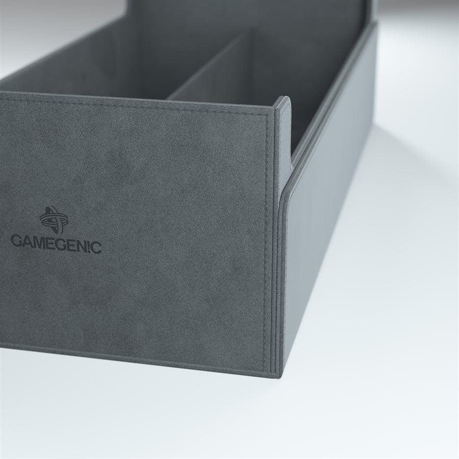 Deck Box: Dungeon Convertible Midnight Gray (1100ct) - Trinity Hobby