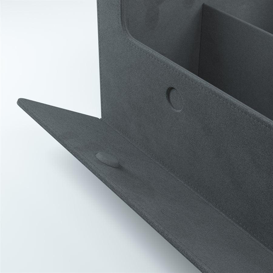 Deck Box: Dungeon Convertible Midnight Gray (1100ct) - Trinity Hobby