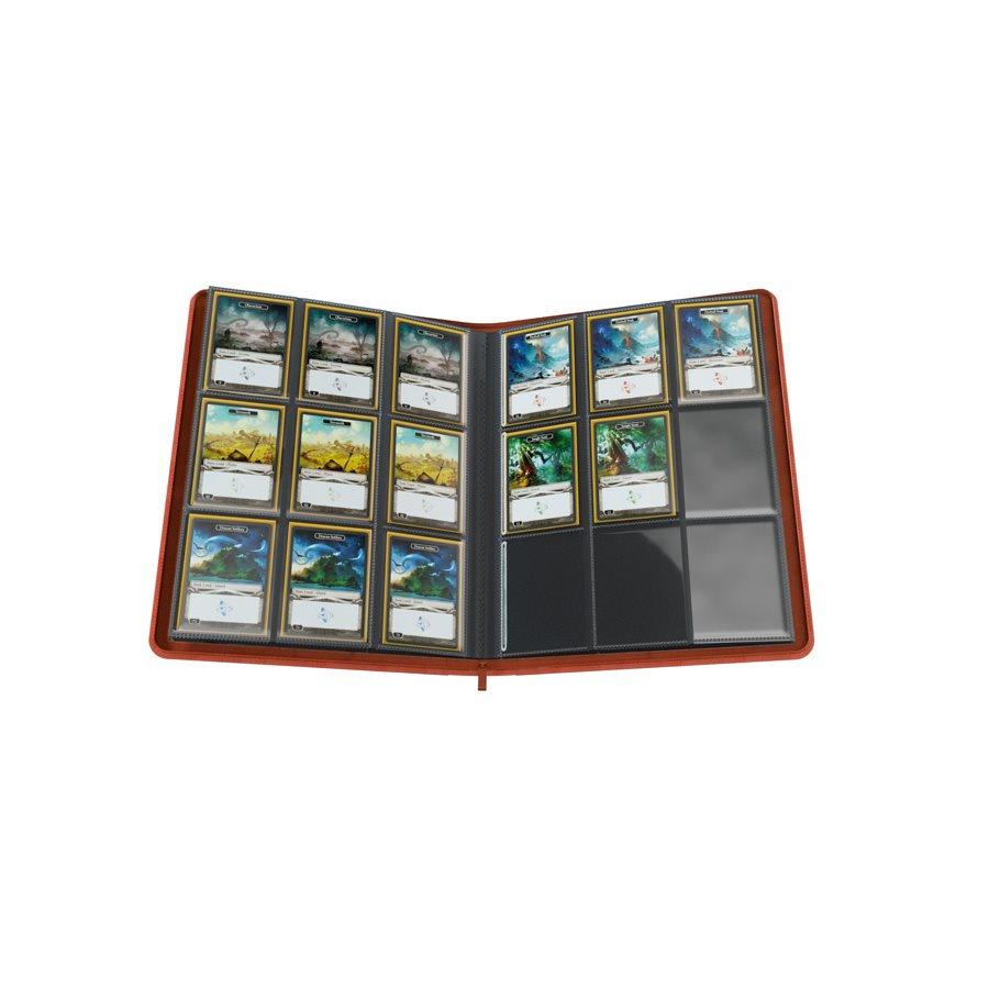 Zip-Up Album: 18 Pocket Red - Trinity Hobby