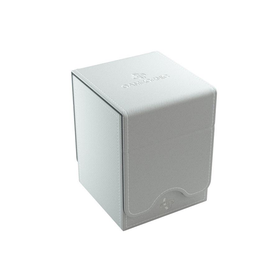 Deck Box: Squire Convertible White (100ct) - Trinity Hobby