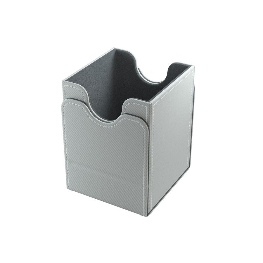 Deck Box: Squire Convertible White (100ct) - Trinity Hobby