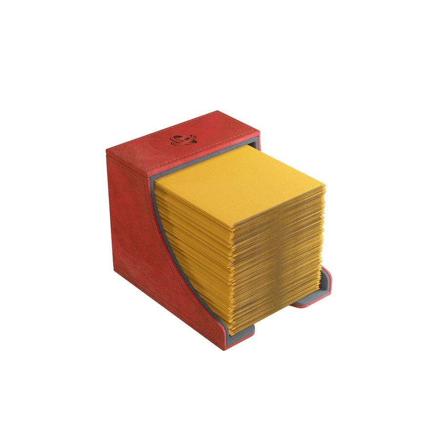Deck Box: Watchtower Convertible Red (100ct) - Trinity Hobby