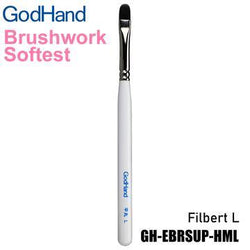 God Hand: GodHand - Brushwork Softest Filbert L - Trinity Hobby