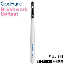 God Hand: GodHand - Brushwork Softest Filbert M - Trinity Hobby