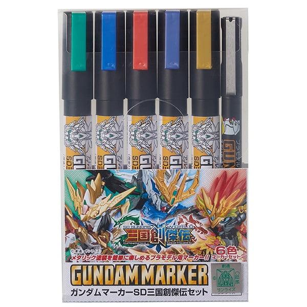 Gundam Marker Set - Sangoku Soketsuden Set - Trinity Hobby