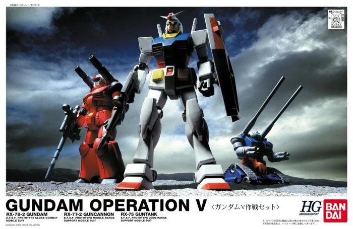 HGUC Gundam Operation V Set