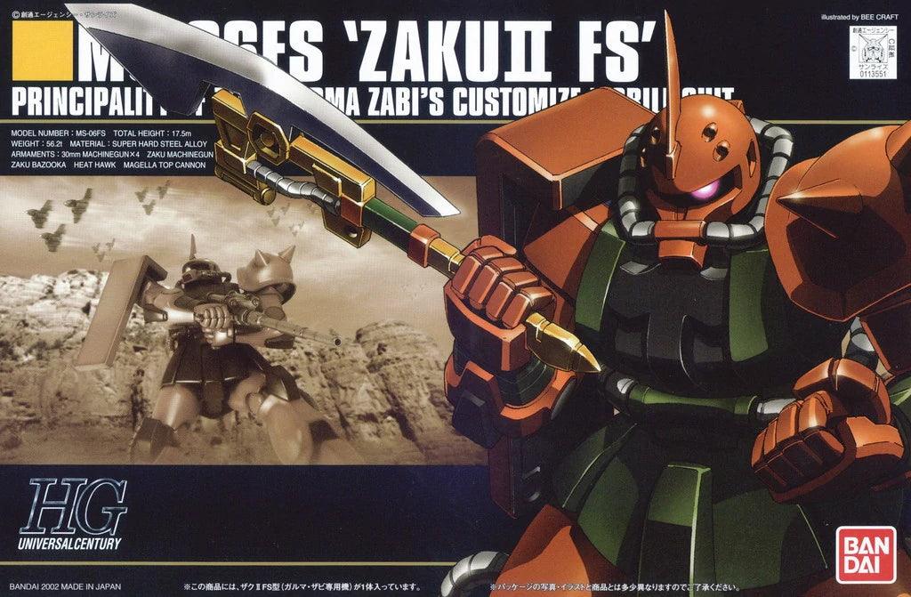 HGUC 1/144 #34 MS-06FS Zaku 2 FS