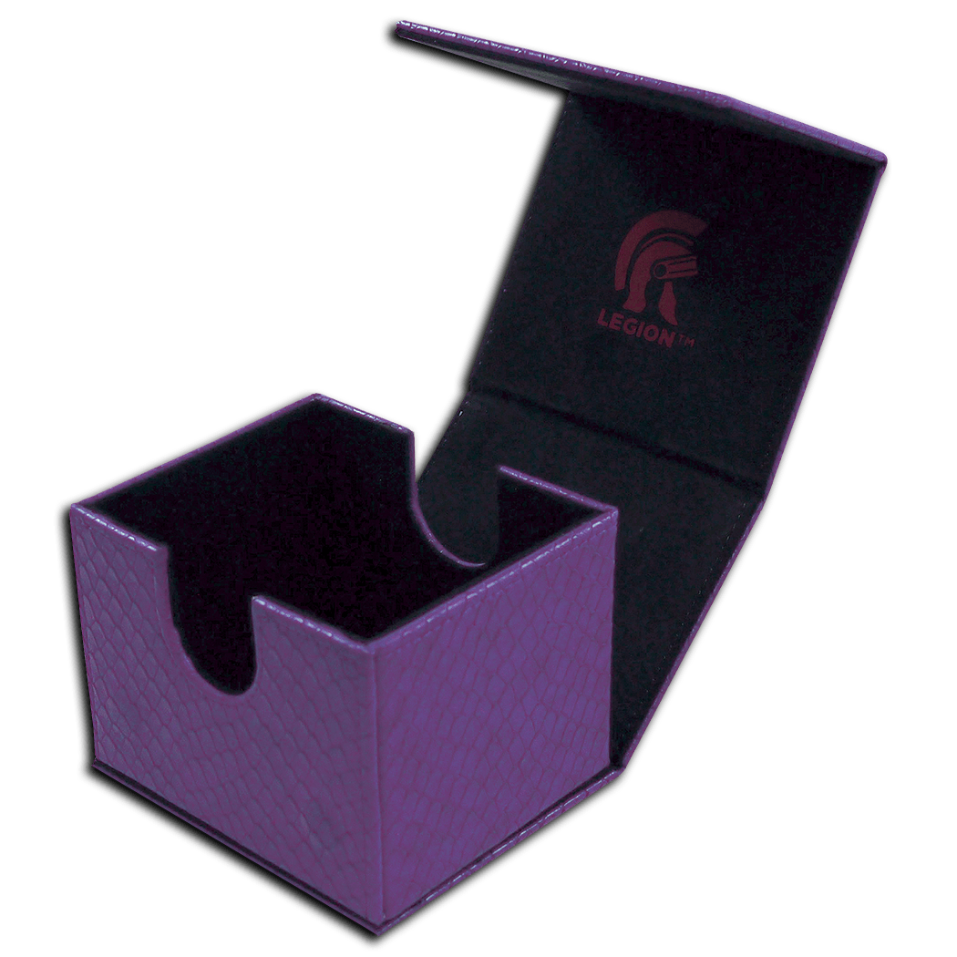 DECK BOX DRAGON HOARD v2 Purple - Trinity Hobby