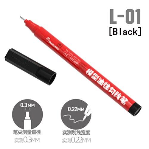 Hobby Mio - Black fine Liner Marker - Trinity Hobby